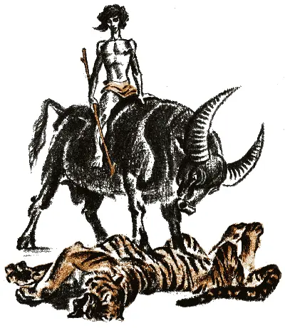 Братья вот это была собачья смерть сказал Маугли нащупывая нож который - фото 26