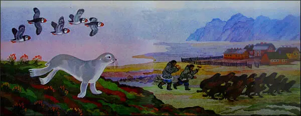 Белый нас догоняет закричал Пантелеймон Виданное ли дело чтобы зверь - фото 35