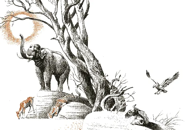 Пруд пересох ручей зачах Всех породнил единый страх Без сил в горячке и - фото 73