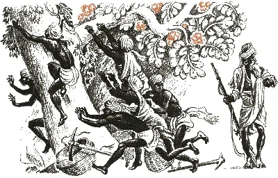 Утренняя песня в джунглях которую пели четверо провожая Балдео к деревне В - фото 87