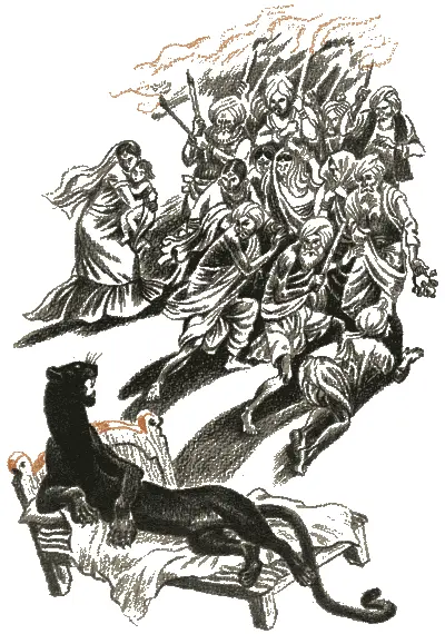 Они не двинутся с места до рассвета спокойно сказала Багира А теперь - фото 91