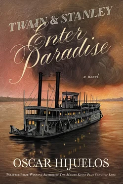 Oscar Hijuelos Twain & Stanley Enter Paradise обложка книги