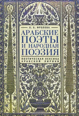 Ольга Фролова Арабские поэты и народная поэзия обложка книги