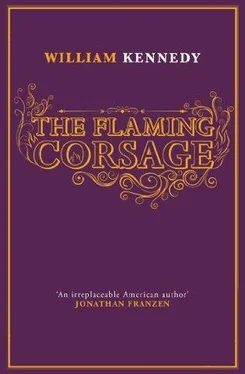 William Kennedy The Flaming Corsage обложка книги