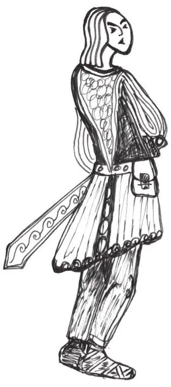 XIII Polydorus and Onearm THROUGHOUT THAT DAY Fright and Turmoil had gone - фото 14