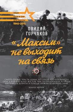 Овидий Горчаков «Максим» не выходит на связь обложка книги