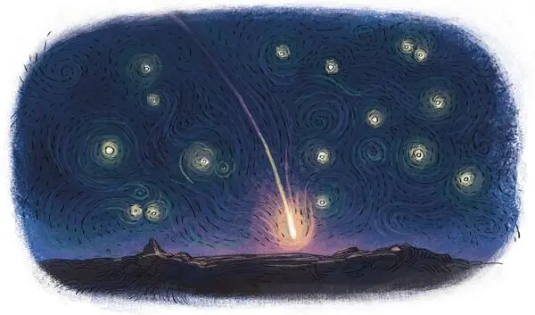 Звездопады Метеороиды метеоры и метеориты Ой дядя Кузя с неба звёздочка - фото 63