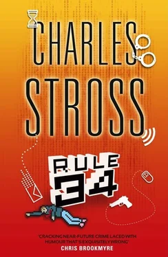 Charles Stross Rule 34 обложка книги