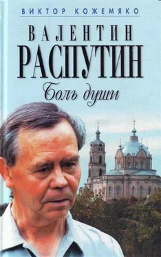 Виктор Кожемяко Валентин Распутин. Боль души обложка книги