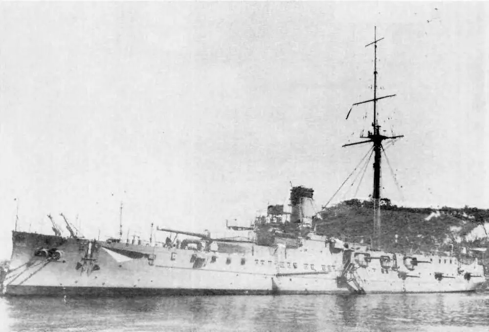 Крейсер Хасидате в начале 1900х гг - фото 41