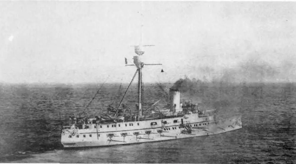 Крейсер Хасидате в конце 1890х начале 1900х гг - фото 44