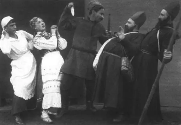 Корчма на литовской границе по Борису Годунову А С Пушкина Сцена - фото 16