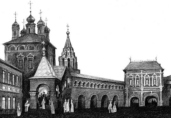 Успенский собор и Крутицкий теремок построенный ОД Старцевым в конце ХVII - фото 58