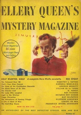 Frederick Anderson Ellery Queen's Mystery Magazine, Vol. 11, No. 51, February 1948 обложка книги