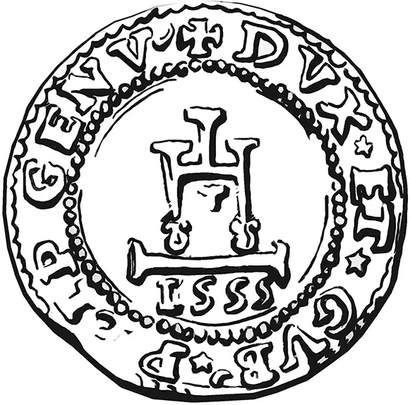 Монета Генуя 1555 год Оставалось за кадром что именно с монеты началось - фото 4