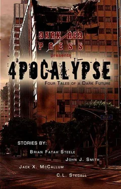 Brian Steele 4POCALYPSE - Four Tales of a Dark Future обложка книги