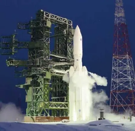 Ракетаноситель АнгараА5 накануне первого старта состоявшегося в Плесецке - фото 71
