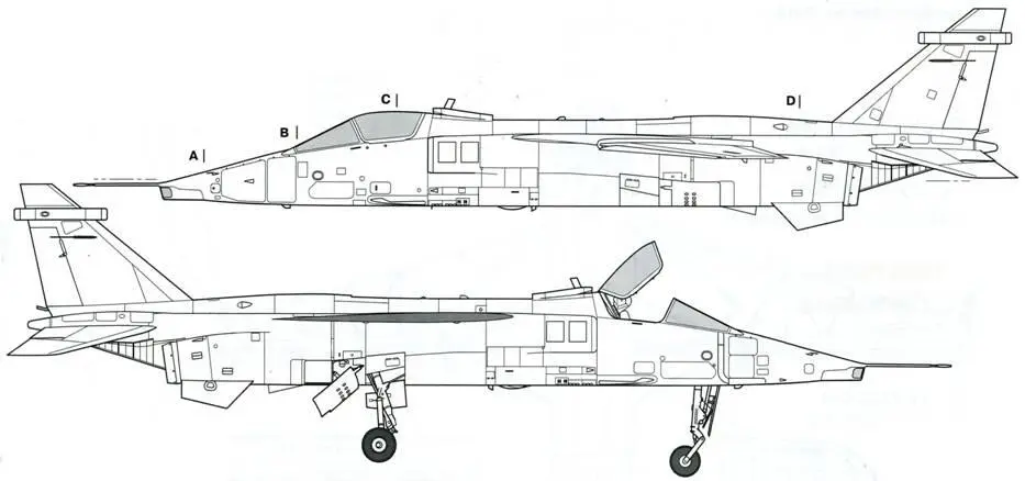 SEPECAT Jaguar GR1 A SEPECAT Jaguar GR1 A JaguarIM Jaguar T2 - фото 134