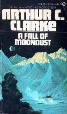 Arthur Clarke A Fall of Moondust обложка книги