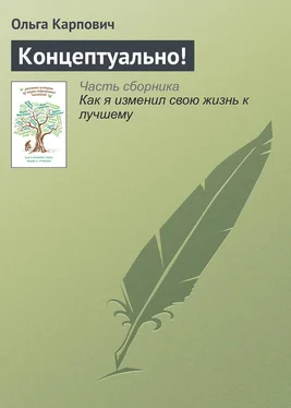 Ольга Карпович Концептуально! обложка книги