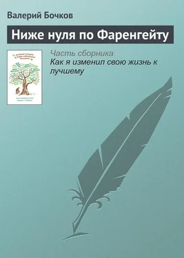 Валерий Бочков Ниже нуля по Фаренгейту обложка книги