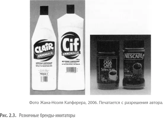 Стратегия брендовимитаторов Часто упаковка брендов розничных магазинов - фото 8
