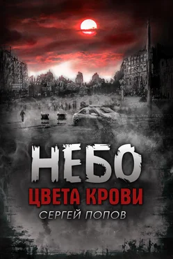 Сергей Попов Небо цвета крови обложка книги