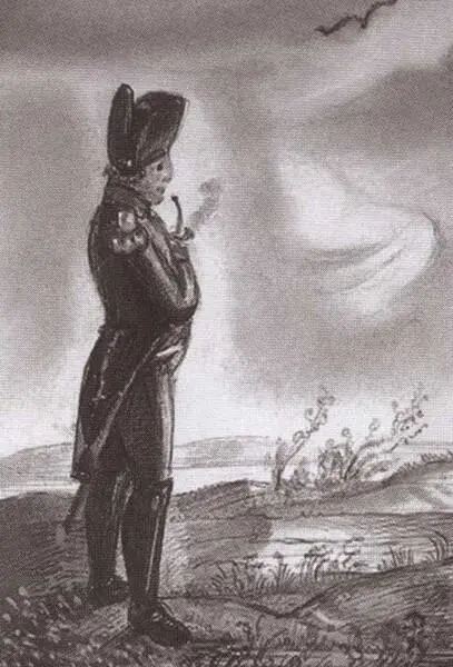Наполеон Рисунок К Н Батюшкова 1820е гг Рисунок К Н Батюшкова 1818 г - фото 47