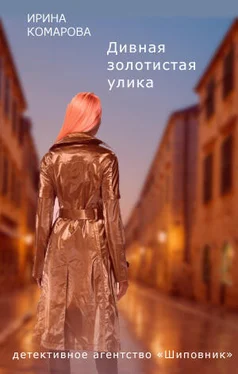 Ирина Комарова Дивная золотистая улика обложка книги