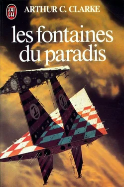 Arthur Clarke Les fontaines du Paradis обложка книги