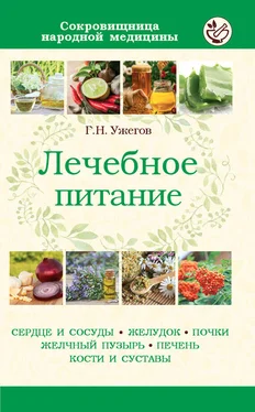 Генрих Ужегов Лечебное питание при различных заболеваниях обложка книги