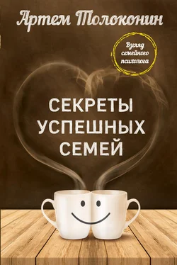 Артем Толоконин Секреты успешных семей. Взгляд семейного психолога обложка книги