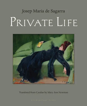 Josep Maria de Sagarra Private Life обложка книги
