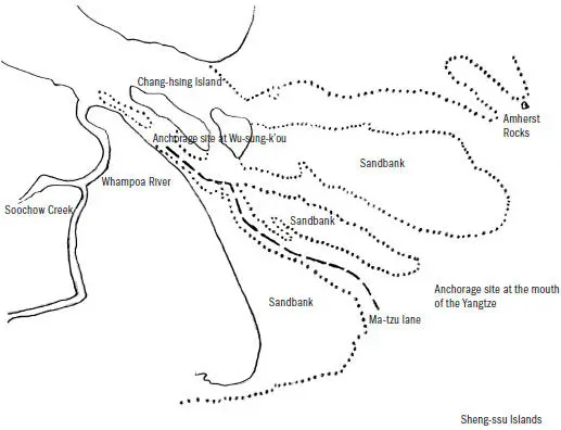 Sea lanes at the mouth of the Yangtze River Halfway through the journey up the - фото 2