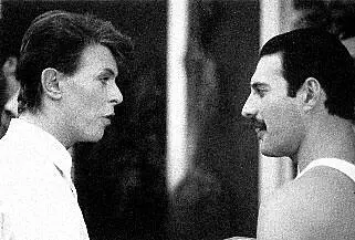Дэвид Боуи и Фредди Меркьюри Queen и Дэвид Боуи Under Pressure 1981 А тем - фото 301
