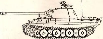 Рис 56 Средний танк PzKpfw V AusfA G с ИКприборами Выпускался и - фото 61