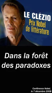 Jean-Marie Le Clézio Dans la forêt des paradoxes обложка книги