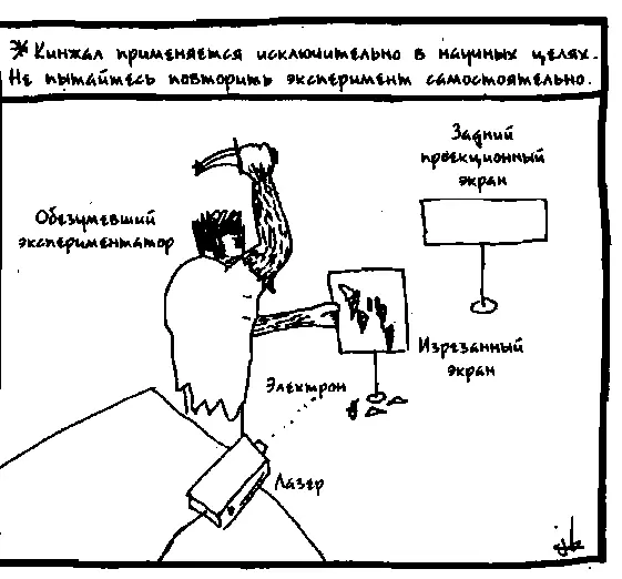 Что произойдет если Хайд поставит между лучом и задним проекционным экраном - фото 22