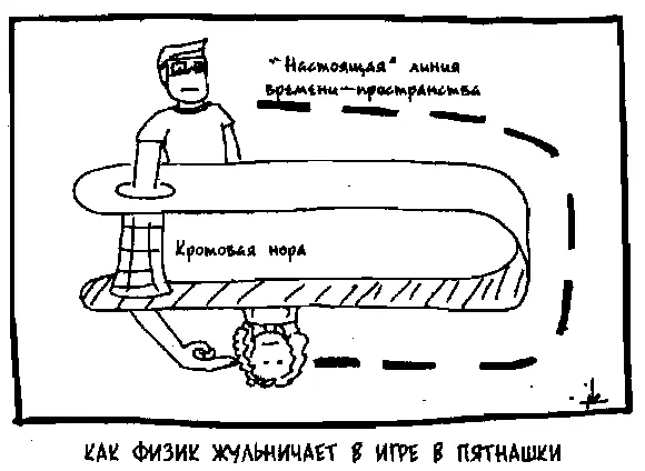 Главный сюжет можно нырнуть в один конец кротовой норы и вынырнуть из - фото 62