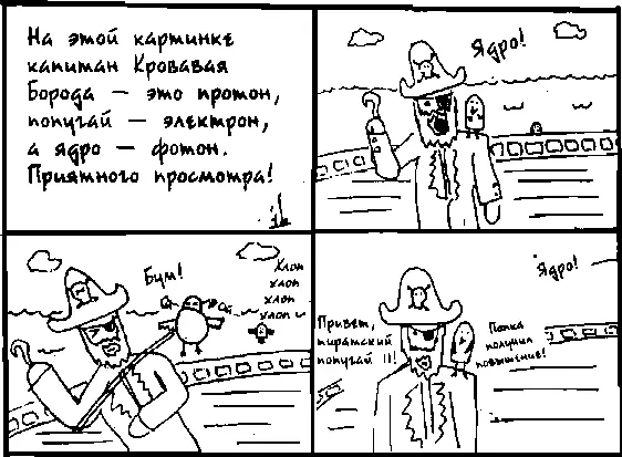 Между тем во время сражения по всему полю битвы летают попугаи и ядра попугаи - фото 86