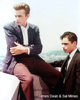 Джеймс Дин и Сал Минео Сначала был великий американский идол Джеймс Дин - фото 41