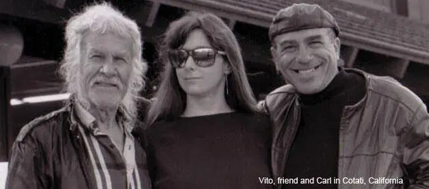 Вито Карл и их друг в Котати Калифорния Вито в роли неумелого музыканта в - фото 65