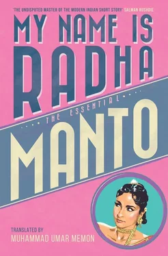 Saadat Manto My Name Is Radha обложка книги