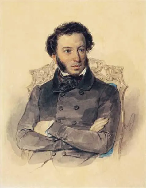 Александр Сергеевич Пушкин Акварель Петра Соколова 1836 МИНИСТЕРСТВА ВОЕННОГО - фото 6
