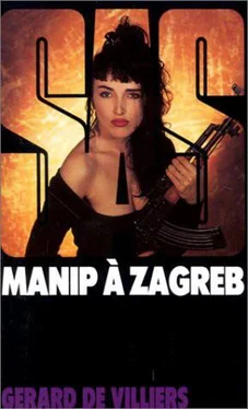 Gérard Villiers Manip à Zagreb обложка книги