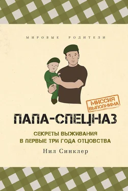 Нил Синклер Папа-спецназ. Миссия выполнима обложка книги