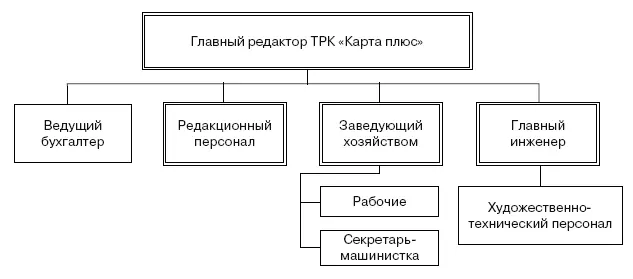 Рис 214Оргструктура ТРК Карта плюс официальная Из такой структуры мы - фото 49