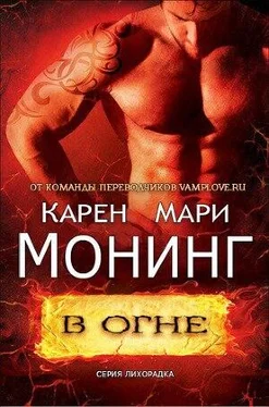 Карен Монинг В огне обложка книги