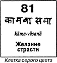 Эта клетка описывает состояния связанные с опьянением души земными радостями - фото 99