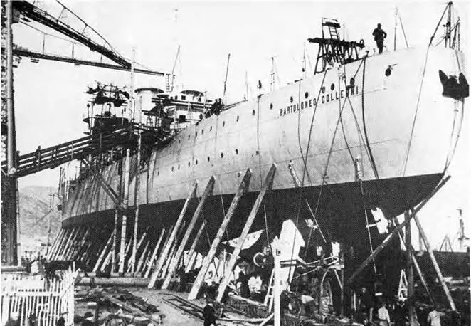 Бартоломео Коллеони во время спуска на воду 21 декабря 1930 г На фото - фото 70
